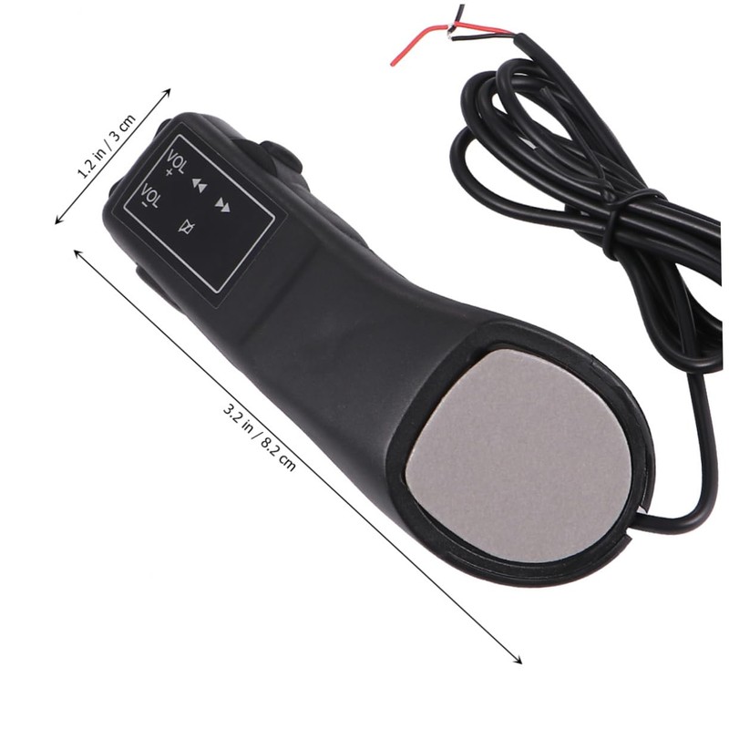 GRIRIW Car Steering Wheel Control Navigation Handle Buttons Wired Car