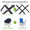 Aohanoi Oversized Camping Chairs, Camp Chairs, Camping Chairs for Heavy