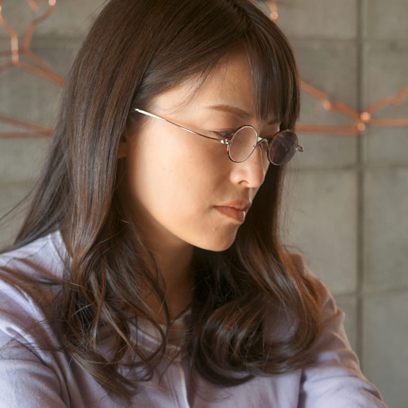 SHIORI 老眼鏡 薄型リーディンググラス SI-05-2+1.00 ブラウンデミ ラウンドタイプ