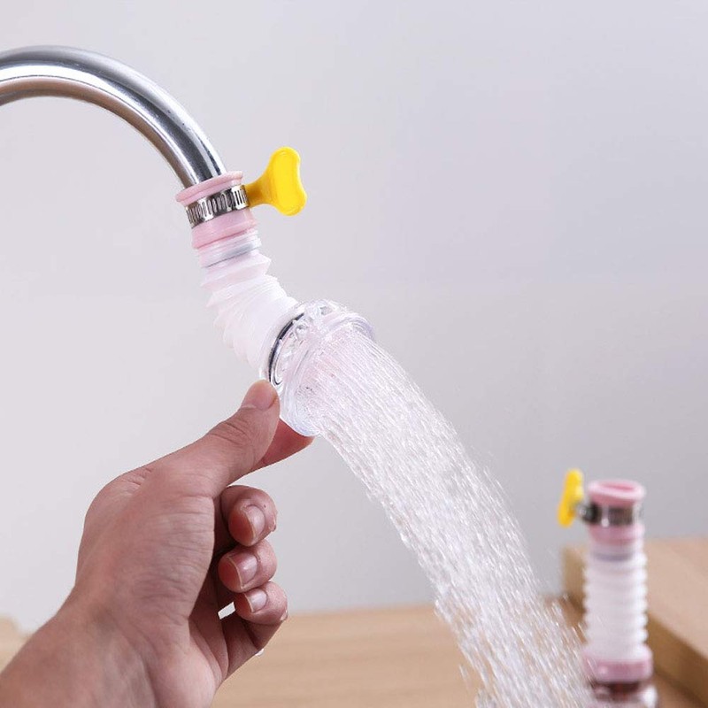 XINGSUI 2 Pcs Rotatable Splash-Proof Faucet Nozzle, Tap Water Saving