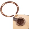 Guitar Soundhole Decal SelfAdhesive Ring Sticker Decoration Accessories Maple Rosewood