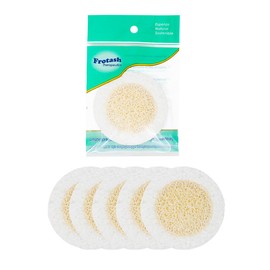 Esponja Facial Exfoliante Doble Textura Celufita 6 Piezas