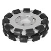 127mm Double Aluminum Omni Wheel with Bearing Rollers Omni Directional