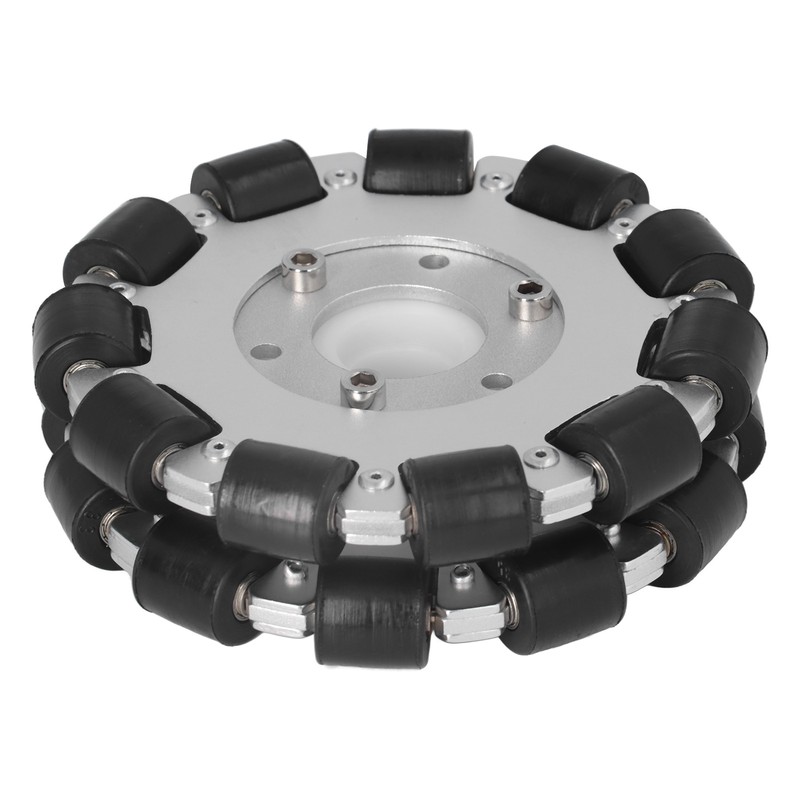 127mm Double Aluminum Omni Wheel with Bearing Rollers Omni Directional