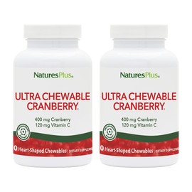 Natures Plus Ultra Chewable Cranberry - 90 Love Berries Tablets, Pack of 2 - Promotes Urinary Tract Health - Non-GMO, Gluten Free - 90 Total Servings