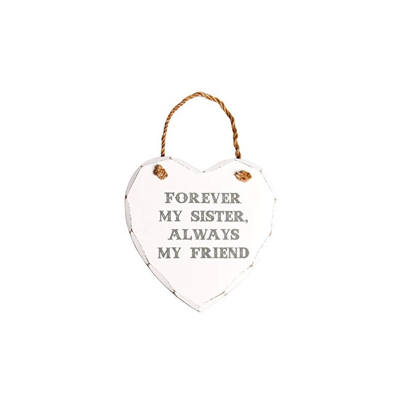 Sass & Belle Forever My Sister Heart Plaque