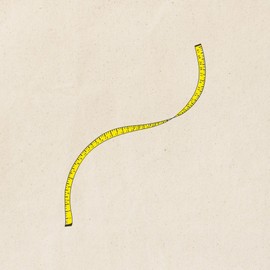 CafePress Tape Measure Tote Bag Reusable Natural Beige Canvas Shopping Bag