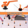 Wkmamo Pack of 402 Tile Levelers, Reusable Tile Leveler, Tile
