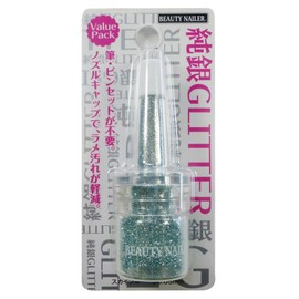 byu-texi-neira- Nails for Powder Sterling Silver Glitter Yellow Green SGP – 19  skyblue