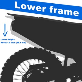 Mantt 1.5” Drop Lowering Link Linkage Fit for YZF R3 YZF-R3 2015-2025; MT-03 MT03 2016-2024