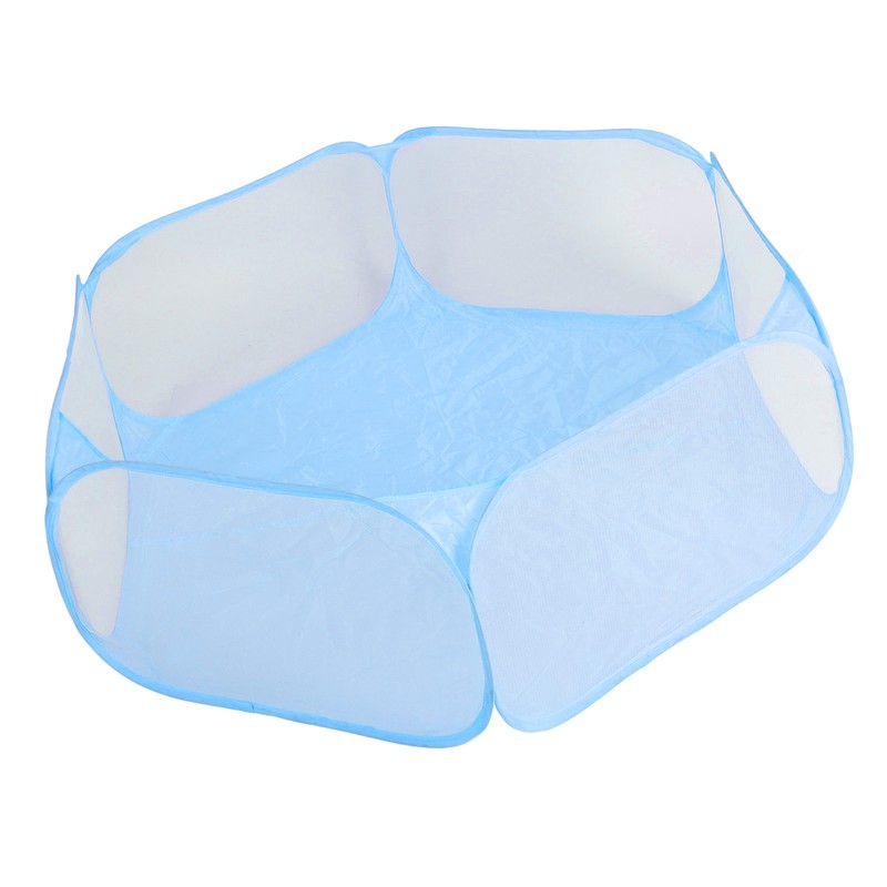 Pet Play Tent Breathable Transparent Portable Pop Open Small Animal