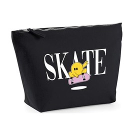 Hippowarehouse Skateboard Sunny Character Front Grab Printed Make up Cosmetic wash Bag 18x19x9cm