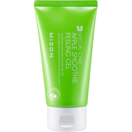 MIZON Apple Smoothie Peeling Gel 120 ml – Exfoliante Facial – Peeling Facial suave para Piel Grasa y Mixta – Gel Exfoliante Facial con Celulosa Natural – Skin Care Coreano