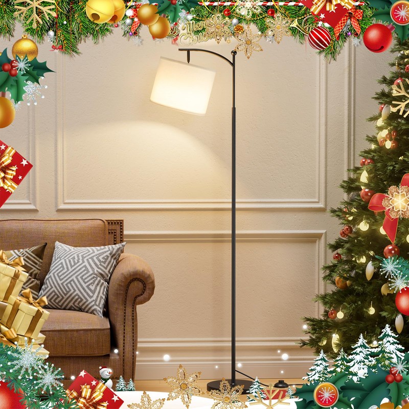 60" Floor Lamps with Remote Control & Bulb, Colors Temperature