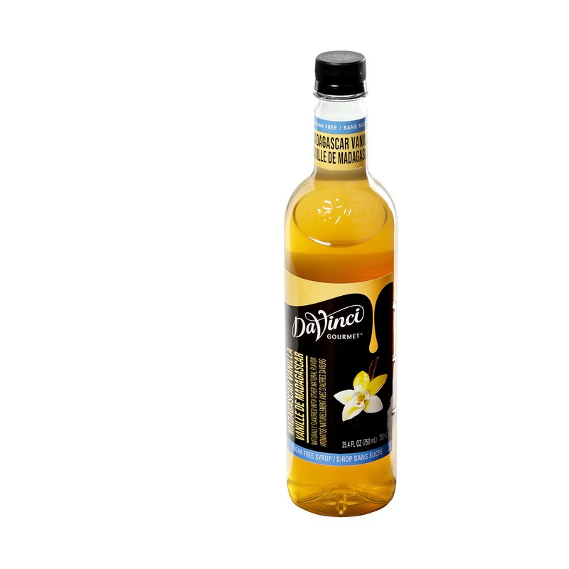 DaVinci Gourmet Sugar-Free Madagascar Vanilla Syrup, 25.4 Fluid Ounce (Pack