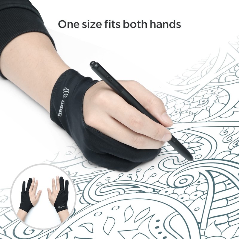Ugee artist drawing tablet glove-1pcs