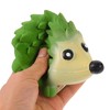 POPETPOP Hedgehog Squeaky Dog Toy, Soft Latex Chew Toy Cute