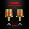 Ampper M6 Thread Male Brass Battery Terminal Charging Posts, M6
