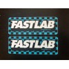 FASTLAB 2PC STICKER SET UTV PARTS AND ACCESSORIES CHECKERED