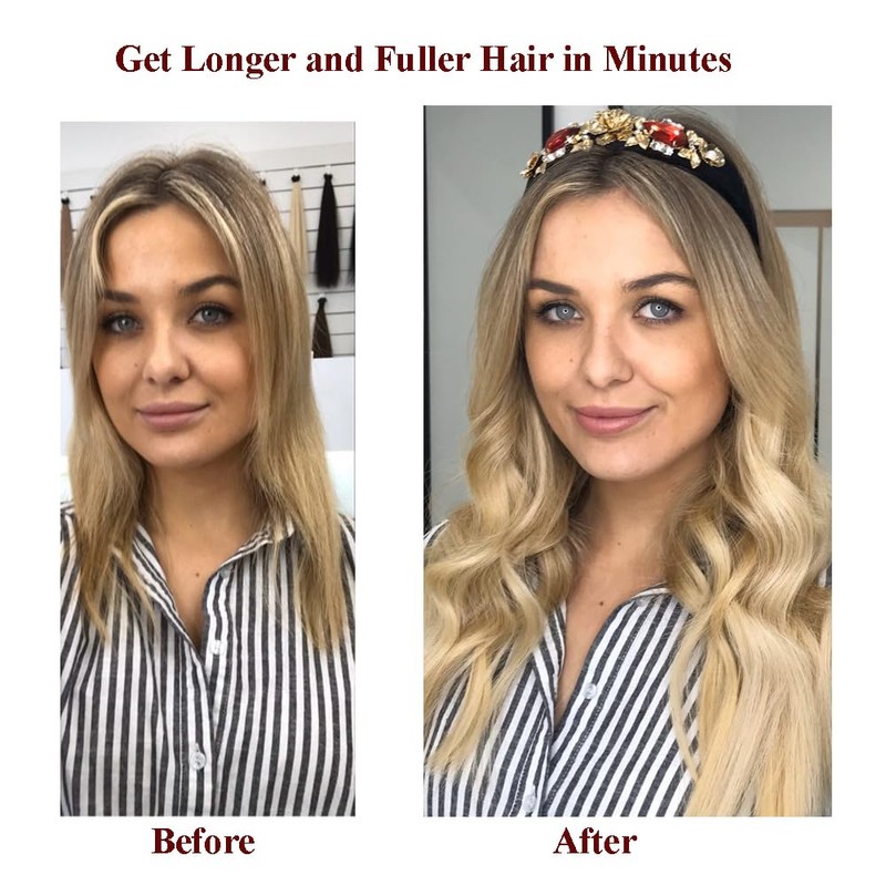 20" Synthetic Wavy Hair Toppers for Women, 7" x 7"