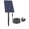 Solar Fountain 1.5W Electric Water Pump with 4 Nozzles for
