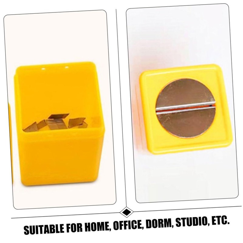 SAFIGLE 4Pcs Razor Blade Disposal Box Safe Storage Container for