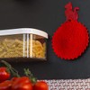 KalaMitica Magnetic Hook, ABS Resin, Red Colour, 7 x 5,1