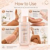 Clear Self Tanning Gel for Face Body, Transparent Hydrating Enhancer
