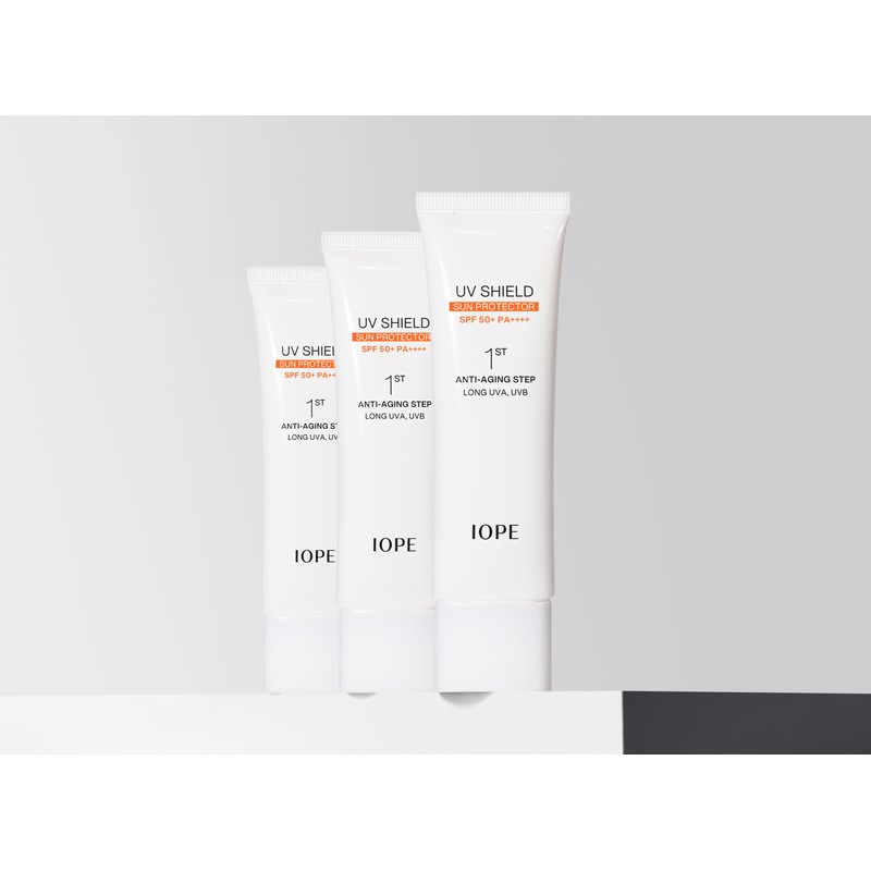 IOPE 아이오페 UV 쉴드 선 프로텍터 듀오(50ml+50ml) SPF50+/PA++++ (증정) UV선