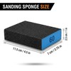 8 Pack Sanding Sponge Blocks,60 Grit Cuttable Washable Reusable Wet