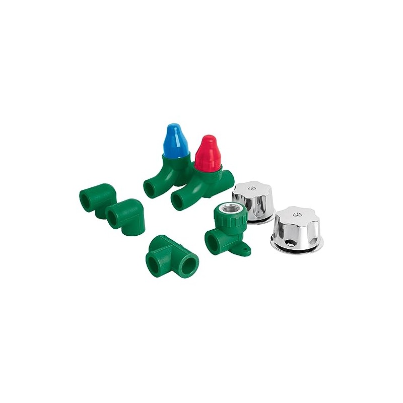 Foset Termoflow CV-KIT, KIT PPR para instalación regadera con manerales