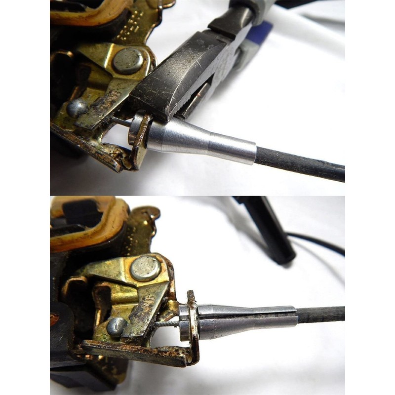 Door Latch Cable Repair Kit Latch Lock Cable Ends Compatible