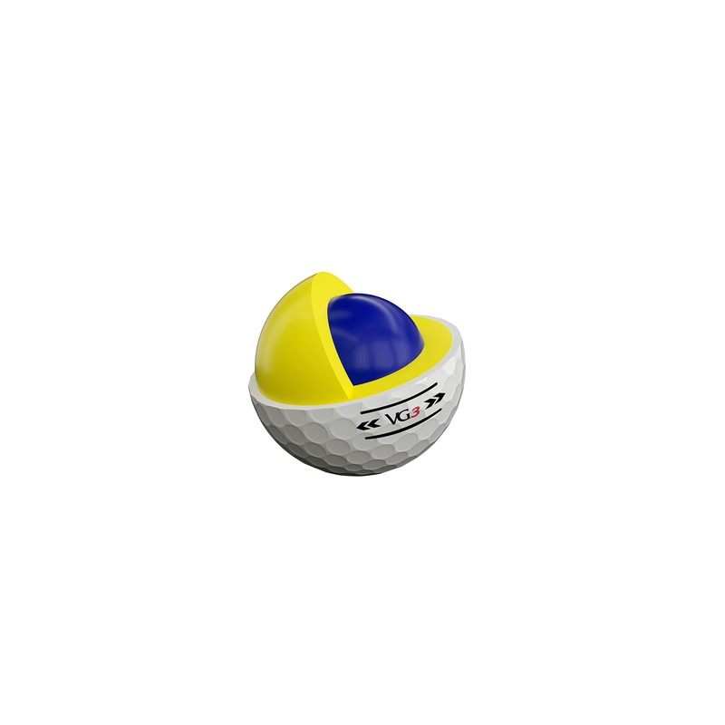 Titleist Unisex T3027S Rainbow Pearl 22VG3 Golf Ball