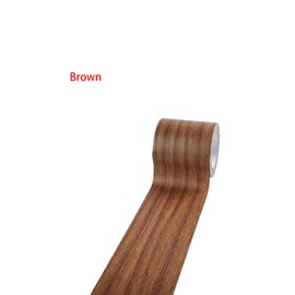 tooloflife Furniture Tape Beautify - Wood Effect Repair Tape for Furniture, Floor, Door, Table and Chair - 1 Piece (Brown)