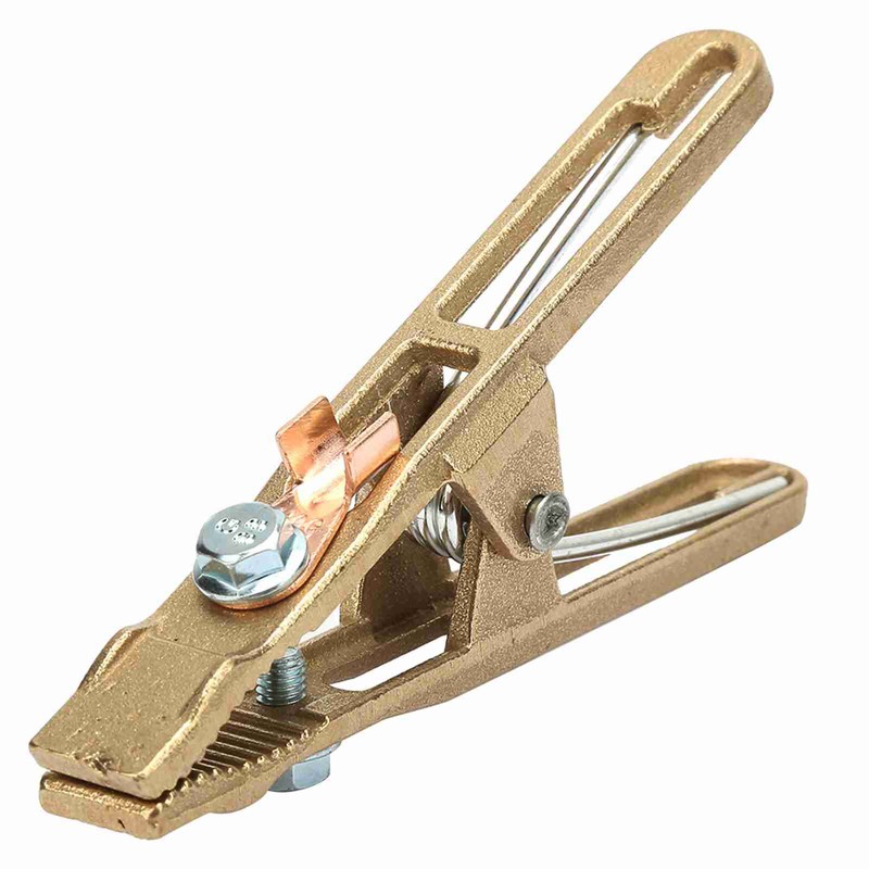 260/300/500A Brass Material A Shape Ground Welding Earth Clamp for