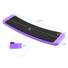 Cosmos Turning Board for Ballet Dance Figure Skating, Improve Your Pirouette Balance and Turns, Turning Training Board Equipment for Dancers, Ice Skaters, Gymnasts and Cheerleaders (Purple)