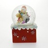 Leonardo Collection Snowman with Reindeer Snow Globe Waterball