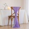 Cheesecloth Table Runner 35x120 Inches Boho Gauze Sheer Fabric Table