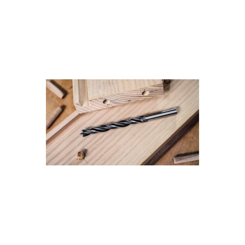Bosch Juego 7un Broca Madera 3 Puntas 3-10mm