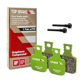 parte superior BRAKE - Pastillas de freno de bicicleta compatibles con MAGURA MT5 MT5e MT7 MT7 PRO MT Thirty MT Trail Front | Compuesto de grafeno, de larga duración, silencioso y suave | ebike, MTB