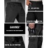 GAXIDES Cargo Pants for Men Waterproof Lightweight Carpenter Tactical Army