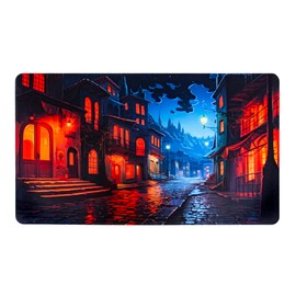 playmats.eu K072 Lorcana TCG Alley 24 x 14 / 61 x 35.5 cm Rubber Mat for Card Games, 63 cm x 35.5 cm / 24 x 14 Inches