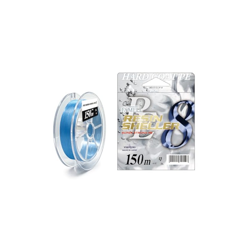 YAMATOYO PE Resin Sheller 8, 150m, Blue, No. 3