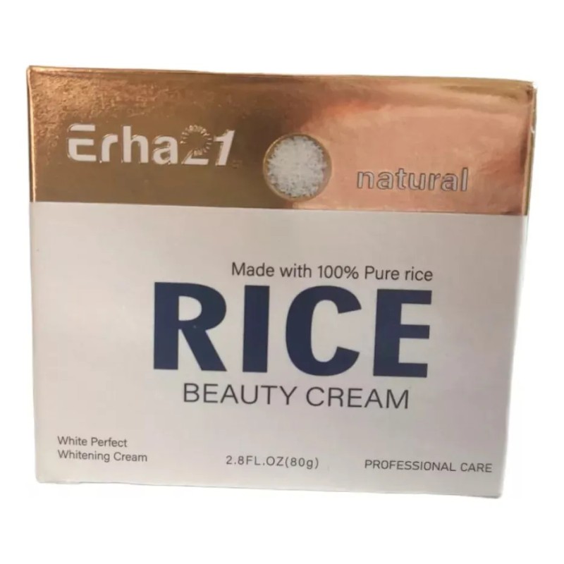 Crema Humectante De Arroz Orgánico