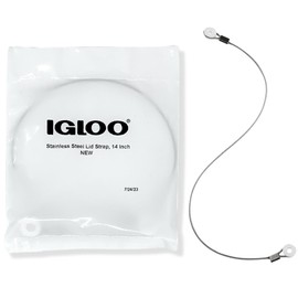 Igloo Cooler Cable Lid Strap, 14 Inch - Heavy Duty Stainless Steel