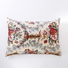 Tim & Tina 100% Pure Mulberry Luxury Silk Satin Pillowcase,Good for Skin and Hair (Standard, Florishing Flowers)