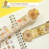 15CM Cute Capybara Straighter Ruler, 2Pcs Plastic Clear Capybara Straighter