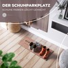 ElbFuchs® Schuhparkplatz Doormat 75 x 30 cm Beige Ideal Shoe