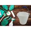 Chabrias Ltd Heavy Duty Plastic Bucket with Handle 12 Litre,