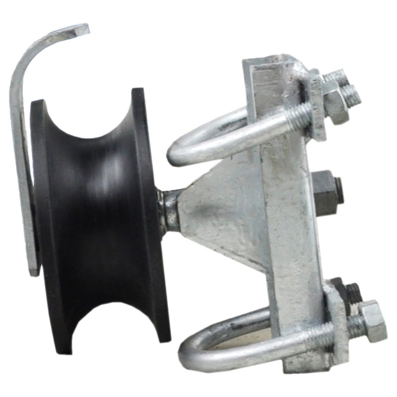 Chain Link Sliding Gate Rollers, Pipe Track Wheels, Nylon Rolling